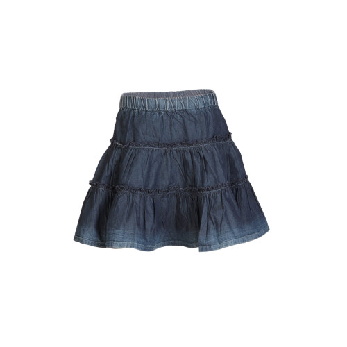 Colors of Benetton Kids Girls Washed Blue Skirt