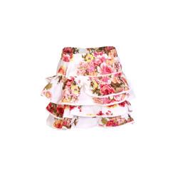Colors of Benetton Kids Girls Printed Pink Skirt