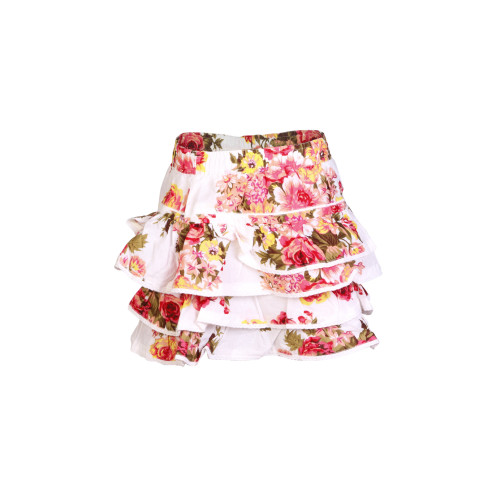 Colors of Benetton Kids Girls Printed Pink Skirt