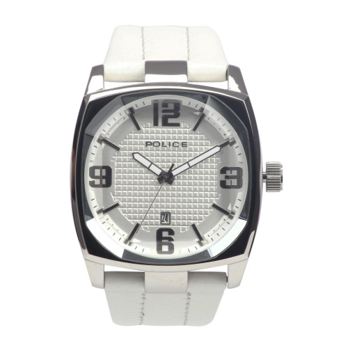 Men White Dial Watch PL12963JS-01