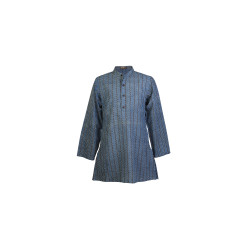 Boys Printed Blue Kurta Boys Printed Blue Kurta