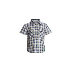 Boys Check Navy Blue Shirt Boys Check Navy Blue Shirt