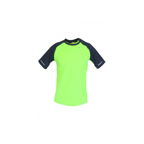 Boys Running Green Jersey