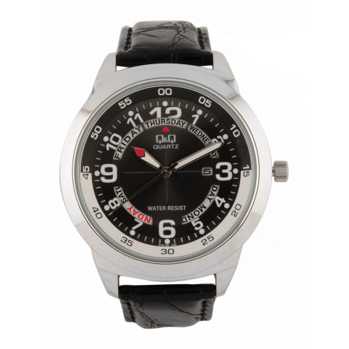 Q&Q Men Black Watch A148J305Y