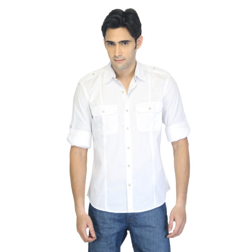 Men White Shirt