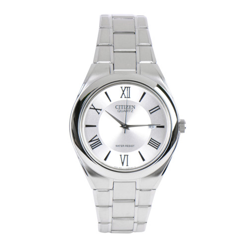 Men White Dial Watch