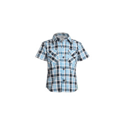 Boys Check Blue Shirt Boys Check Blue Shirt