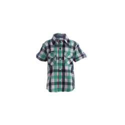 Boys Check Green Shirt Boys Check Green Shirt