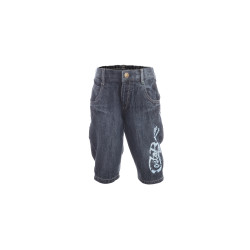 Boys Washed Blue 3/4 Length Pants Boys Washed Blue 3/4 Length Pants