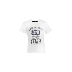 Boys Printed White T-shirt Boys Printed White T-shirt