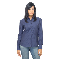 Heusen Woman Blue Shirt