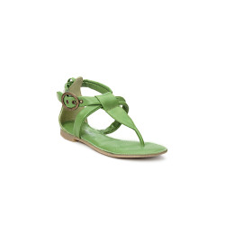 Kids Girls Green Sandals