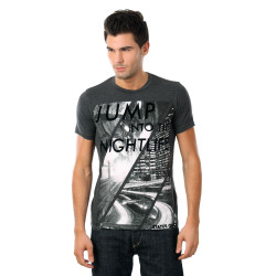 Status Quo Men Grey T-shirt