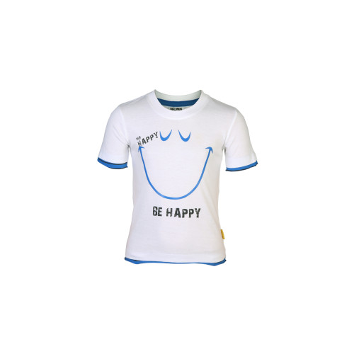 Mr.Men Boys Mr. Happy White T-shirt