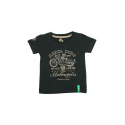 Boys Printed Black T-Shirt Boys Printed Black T-Shirt