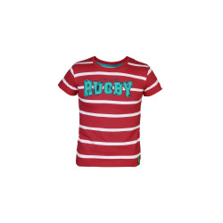 Boys Striped Red T-Shirt Boys Striped Red T-Shirt