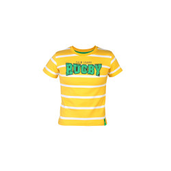 Boys Striped Yellow T-Shirt Boys Striped Yellow T-Shirt