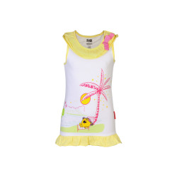 Little Miss Girls Blazing White Top Little Miss Girls Blazing White Top