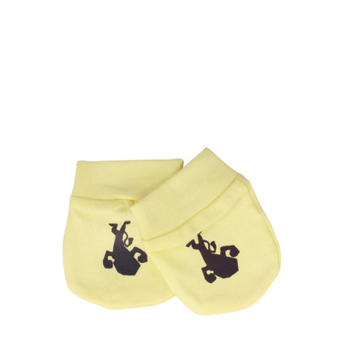 Madagascar 3 Infant Boys Yellow Mittens
