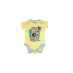 Madagascar3 Infant Boys Lemon Yellow Snapsuit Romper Madagascar3 Infant Boys Lemon Yellow Snapsuit Romper