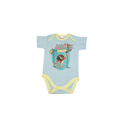 Madagascar3 Infant Boys Light Blue Snapsuit Romper Madagascar3 Infant Boys Light Blue Snapsuit Romper