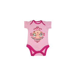 Madagascar3 Infant Girls Pink Snapsuit Romper Madagascar3 Infant Girls Pink Snapsuit Romper
