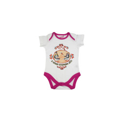 Madagascar3 Infant Girls White Snapsuit Romper Madagascar3 Infant Girls White Snapsuit Romper