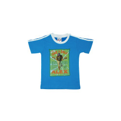 Madagascar3 Boys Printed Blue T-Shirt Madagascar3 Boys Printed Blue T-Shirt