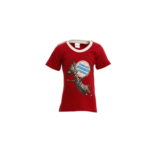 Madagascar3 Boys Red Printed T-Shirt