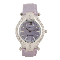Q&Q Attractive Women Lavender Dial Watch