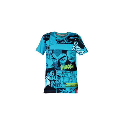 Boys Comics Blue T-shirt