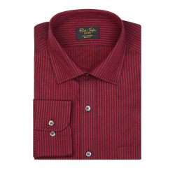 Men Red Striped Shirt Men Red Striped Shirt