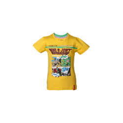 Boys Printed Yellow T-shirt Boys Printed Yellow T-shirt