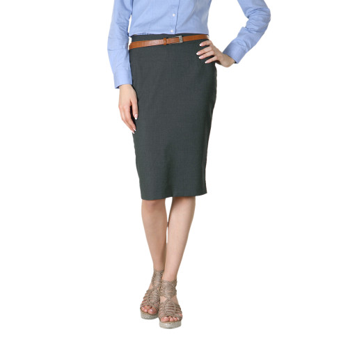 Woman Charcoal Skirt
