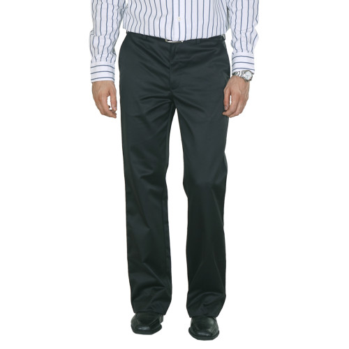 Peter England Men Black Formal Trousers