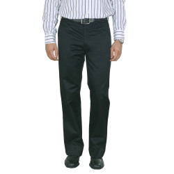 Peter England Men Black Trousers