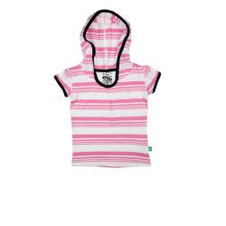 Girls Striped Pink Top Girls Striped Pink Top