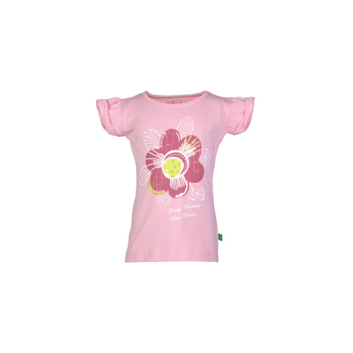 Girls Printed Pink Top