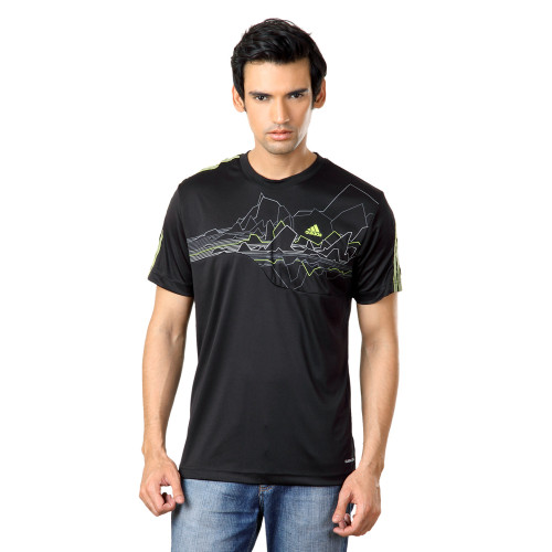 Men Black T-shirt