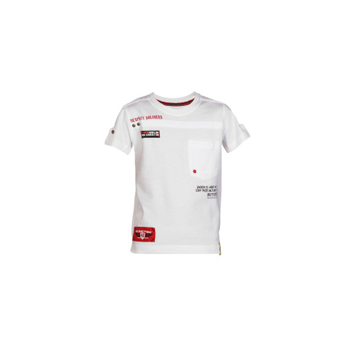 Boys Aviator White T-shirt