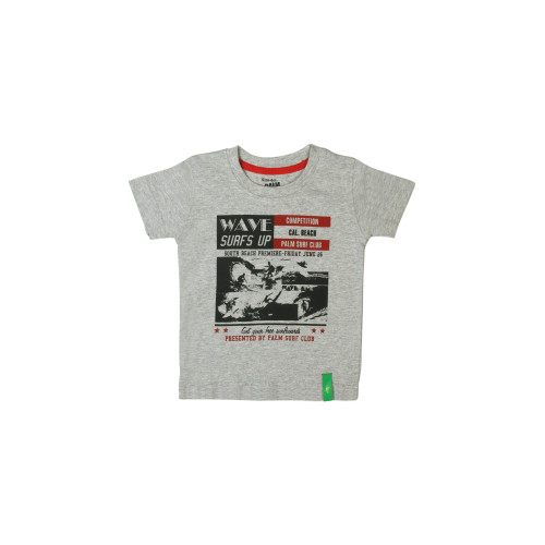 Boys Surfs Up Grey T-shirt