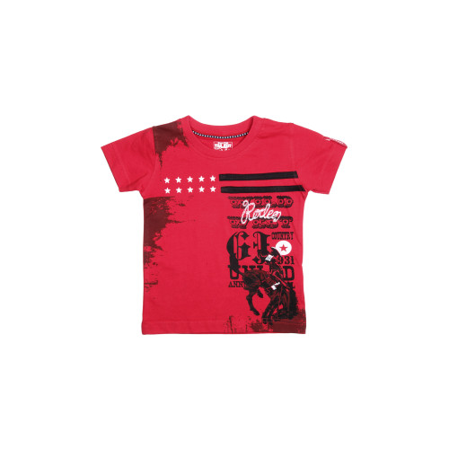 Boys Rodeo Red T-shirt