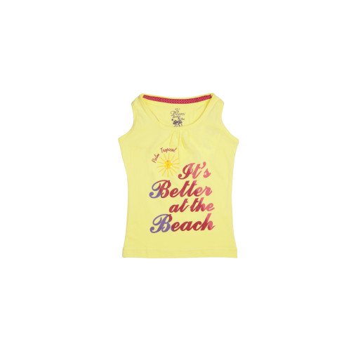 Girls Milan Yellow Top