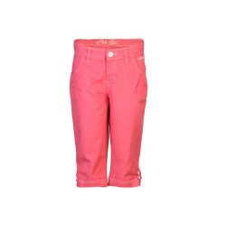 Girls Woven Pink Pedal Pusher Girls Woven Pink Pedal Pusher