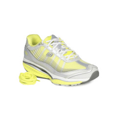 Women Yellow & Silver Sports Shoes