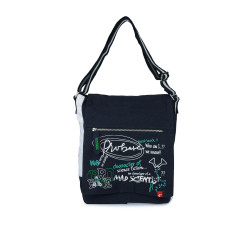 Men Navy Blue Messenger Bag Men Navy Blue Messenger Bag
