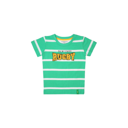 Boys Rugby Green T-shirt
