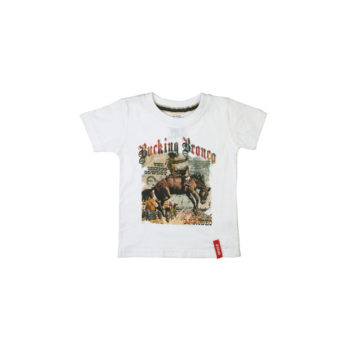 Boys Rodeo White T-shirt