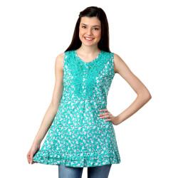 Women Teal Tunic