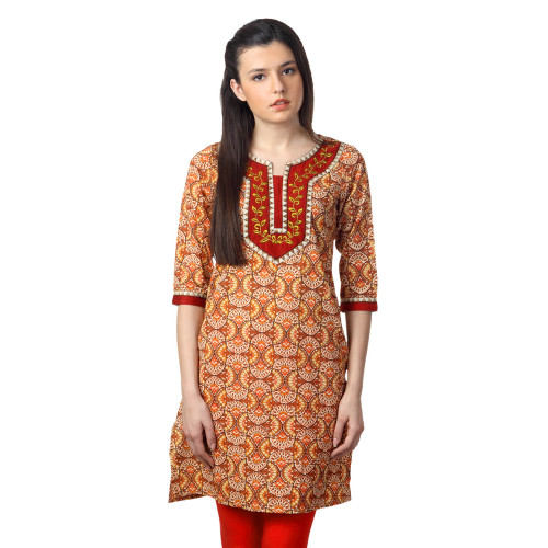 Earth Women Multi Coloured Kurta